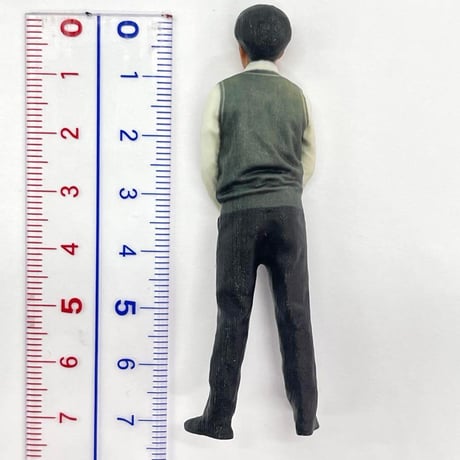 1/24 男子高校生　フィギュア　完成品　ドールハウスに 　リアルフィギュア　ミニチュアイメージ　ミニカーに　ジオラマに　３Dフィギュア