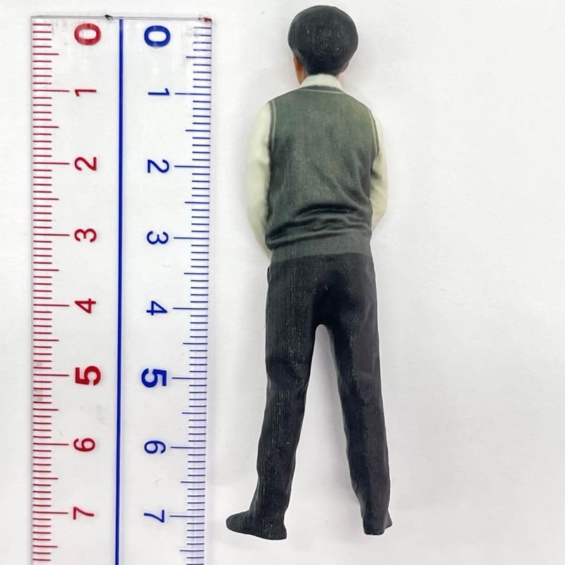 1/24 男子高校生 フィギュア 完成品 ドールハウスに リアル
