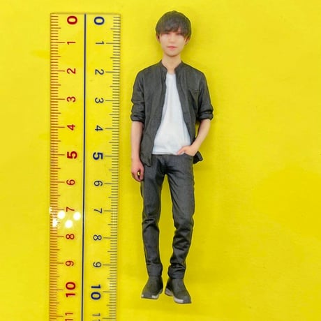 1/18 33-4 男性　フィギュア　完成品　ミニカーに　リアルフィギュア　ミニチュアイメージ　３D