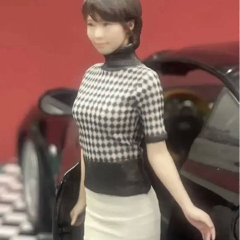 1/18 R4 フィギュア　完成品　1/64より大　ミニカーに　ジオラマに 1/48 Q-JP-2 フィギュア 完成品 ミニカーに 1/64より大 ジオラマ