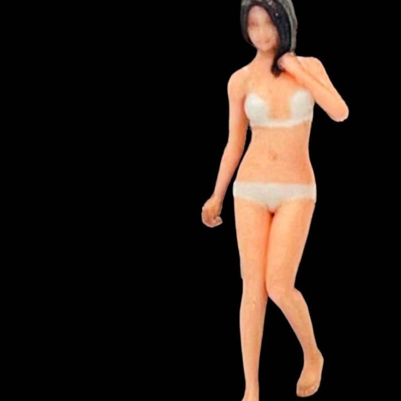 1/64 JK3 女子高生☆フィギュア☆完成品☆ミニカーに☆ジオラマに 