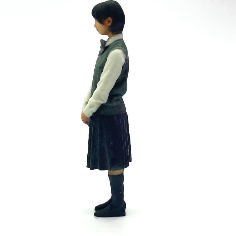 1/18 女子高生 高校生 フィギュア ミニチュア リアルフィギュア
