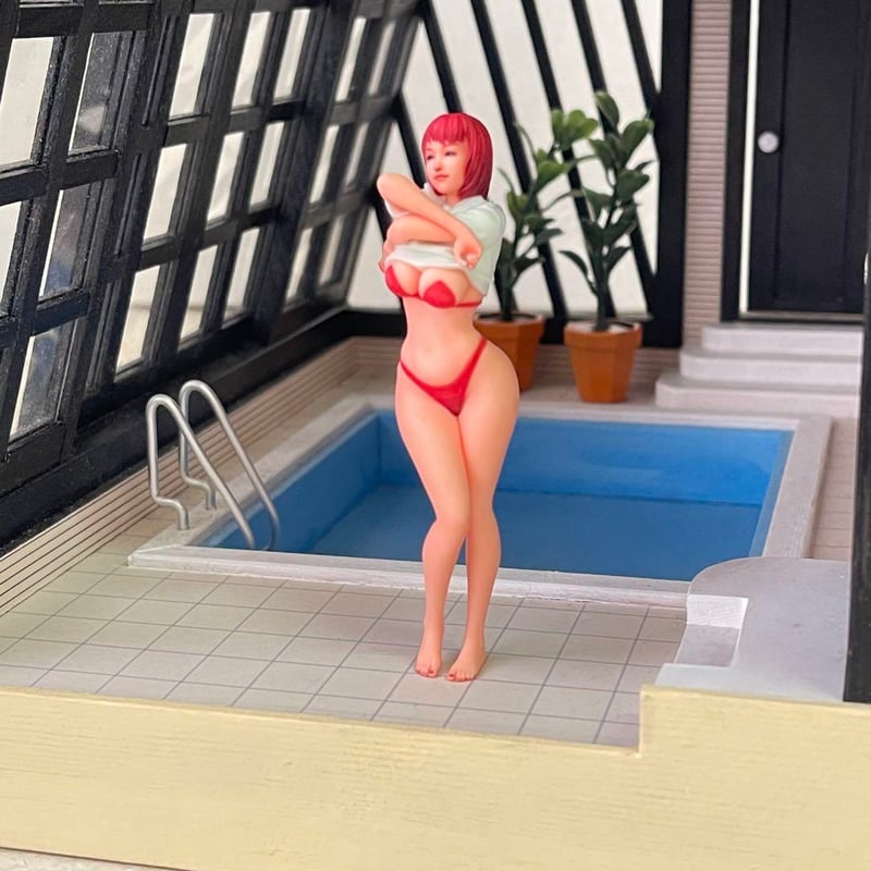 NEW 1/18 オーシャンコスモス　フィギュア　完成品　 1/64より大 1/18 オーシャンコスモス OC-M0124 フィギュア リアルフィギュア