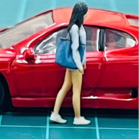 1/64 完成品　jesswalking フィギュア　リアルフィギュア　ミニカーに　ミニチュアイメージ