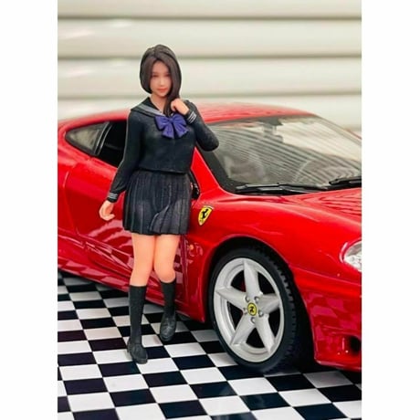 JK２★1/24★フィギュア★リアルフィギュア　３Dプリント★ミニカーに★ジオラマに