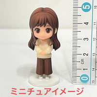 ミニチュアイメージお姉さん　フィギュア　ねんどろいど風　1/64より大　ミニカー ドールハウスに