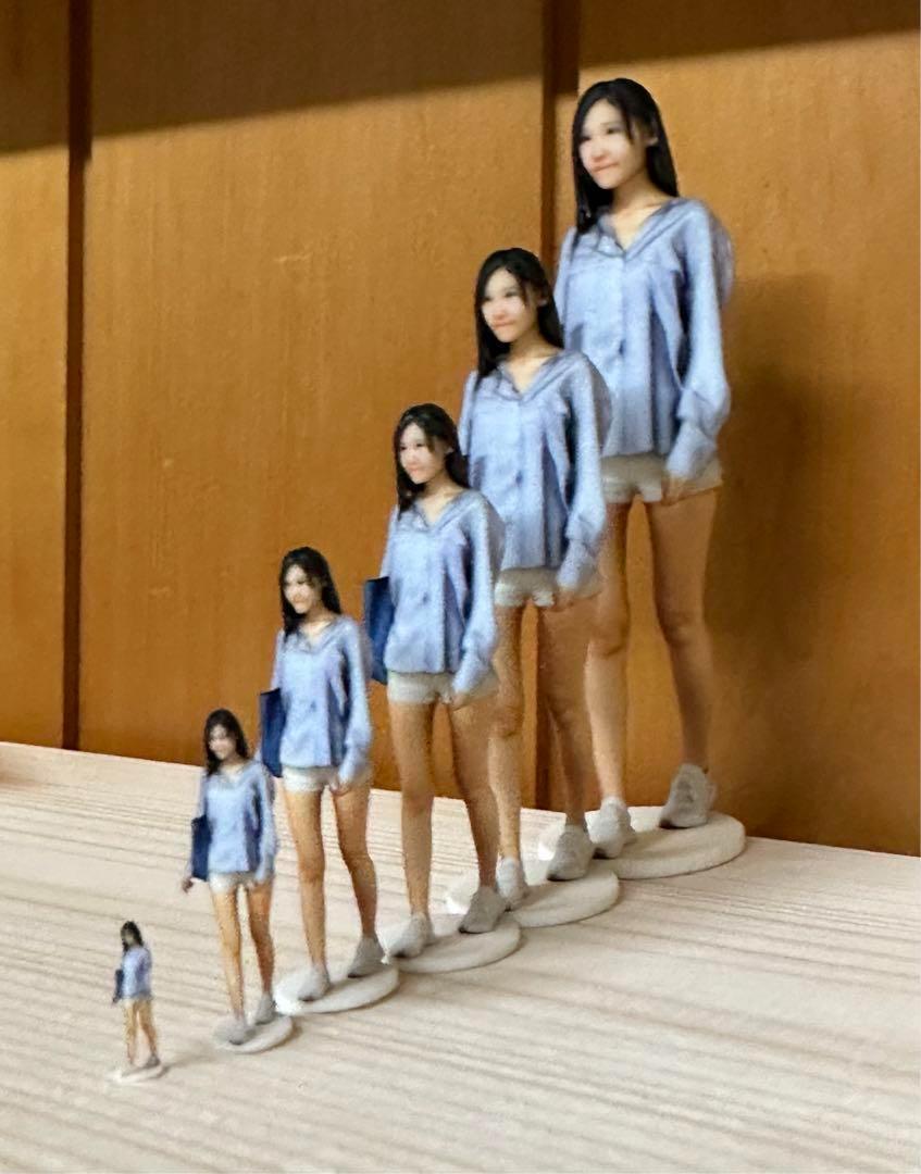 フィギュア6体☆1/150 1/64 1/43 1/32 1/24 1/18 リアルフィギュア