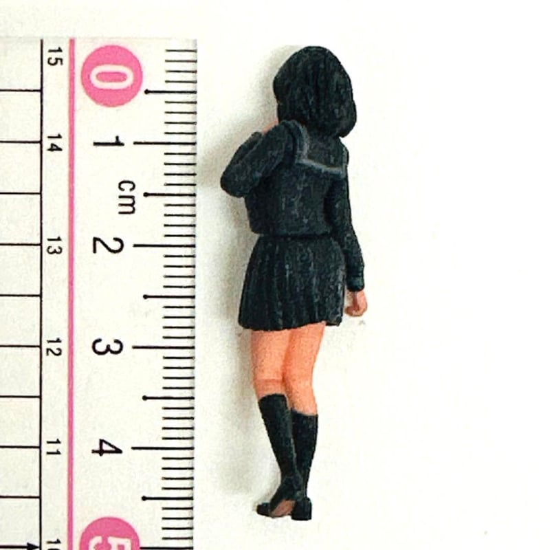 完成品 1/35 JK1 フィギュア ミニカーに リアルフィギュア 女子高生