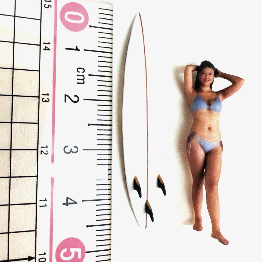 1/43 サーフボード③ ミニチュア フィギュアに ジオラマ