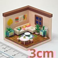 ミニチュア ミニミニドールハウス フィギュアに 1/64より小 ドール