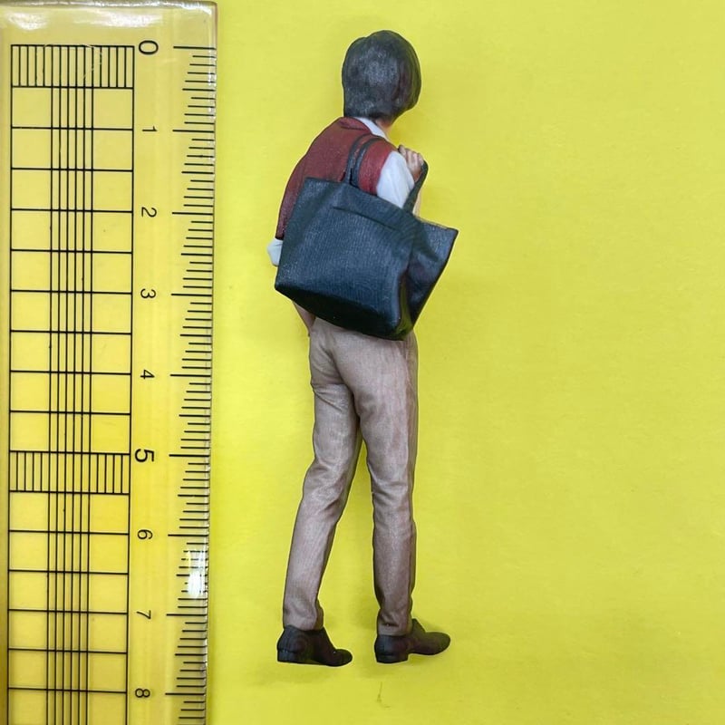 1/24 85-3 男性 フィギュア 完成品 1/64より大 ミニカーに ミニチュア