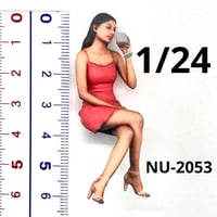 1/24 NU-2053 フィギュア　完成品　ミニカーに　ミニチュアイメージ　リアルフィギュア　ミニチュア　ドールハウスに