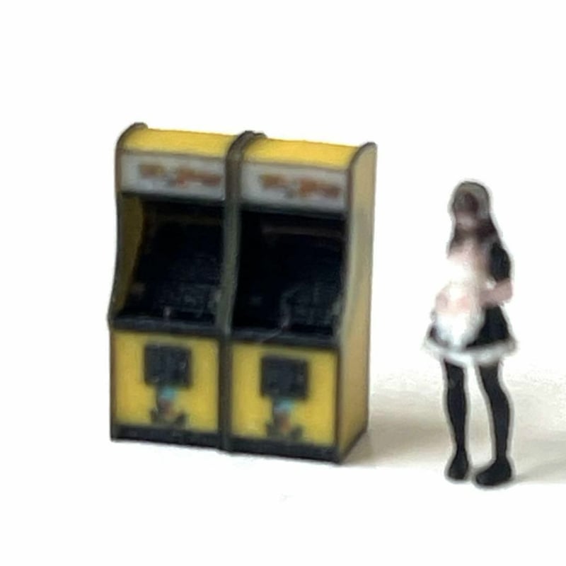 Nゲージ★ワクドナルド★鉄道模型★フィギュアに★1/64より小★ジオラマに Nゲージ ポスト ミニチュア フィギュアに 1/64より小 鉄道模型
