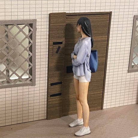 1/24 Jessst フィギュア　完成品　リアルフィギュア　３Dフィギュア　３Dプリント　　ジオラマに