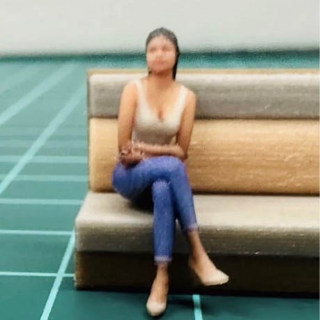 2036★1/64★フィギュア★リアルフィギュア　３Dフィギュア　完成品★ミニカーに★ジオラマに★ミニチュア
