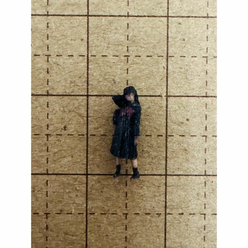 1/144 JKポニーテール フィギュア 完成品 リアルフィギュア ジオラマに
