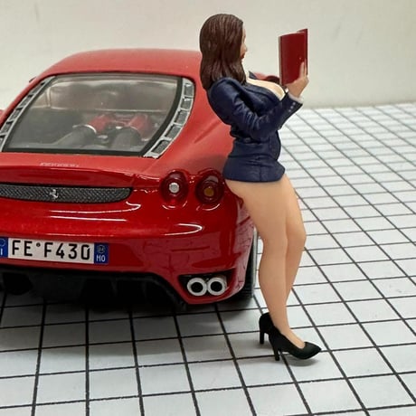 1/24 教師　オーシャンコスモス　フィギュア　1/64より大　ミニカーに