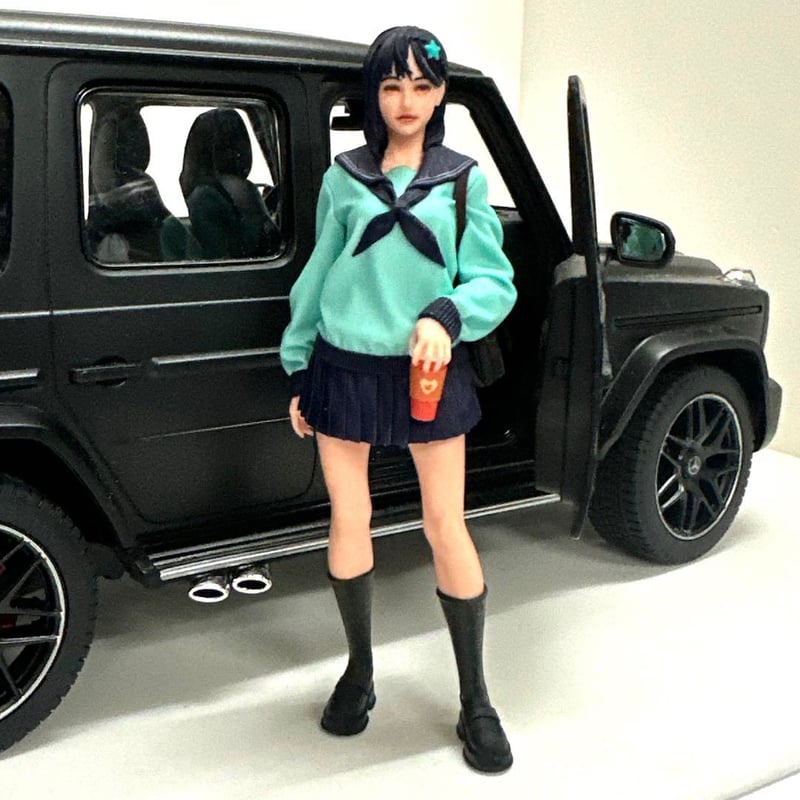 完成品 1/12 オーシャンコスモス0071 フィギュア ミニカーに JK 完成品 1/12 オーシャンコスモス0071 フィギュア ミニカーに JK