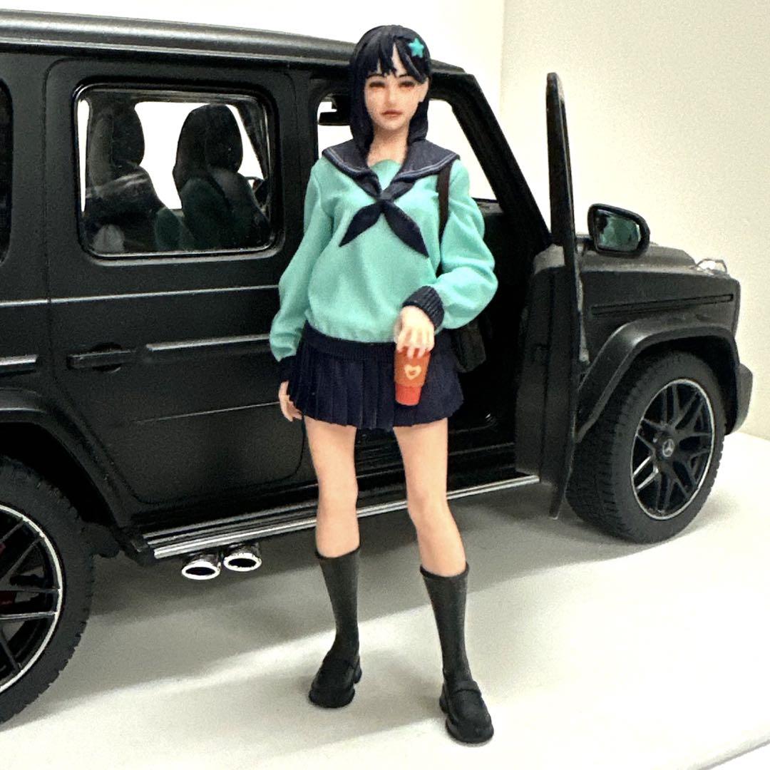 完成品 1/12 オーシャンコスモス0071 フィギュア ミニカーに JK 