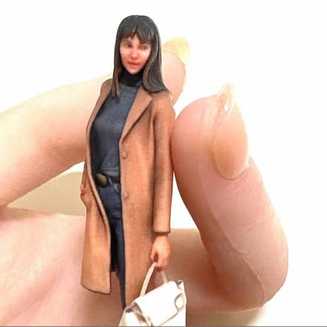 完成品　1/24 ヌミック　フィギュア　ミニカーに　1/64より大