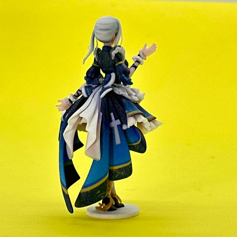 【即発送可能】 ミニカーに 完成品 フィギュア Q-C-01 1/43 1/64より大 ミニチュア | 美少女 その他