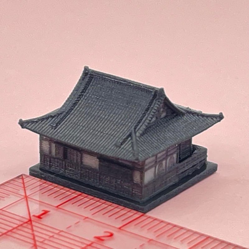 プラモデル✨神社✨寺✨お城✨ミニチュア✨ジオラマ✨３０㎝×２４㎝✨製作受付中❗ Amazon.co.jp: 神社寺お城ミニチュアジオラマ30㎝×24㎝製作