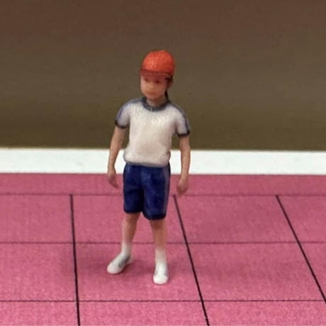 1/64★女の子★フィギュア★ミニカーに★ジオラマに★3Dフィギュア★ミニチュア