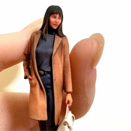 完成品　1/24 ヌミック　フィギュア　ミニカーに　1/64より大