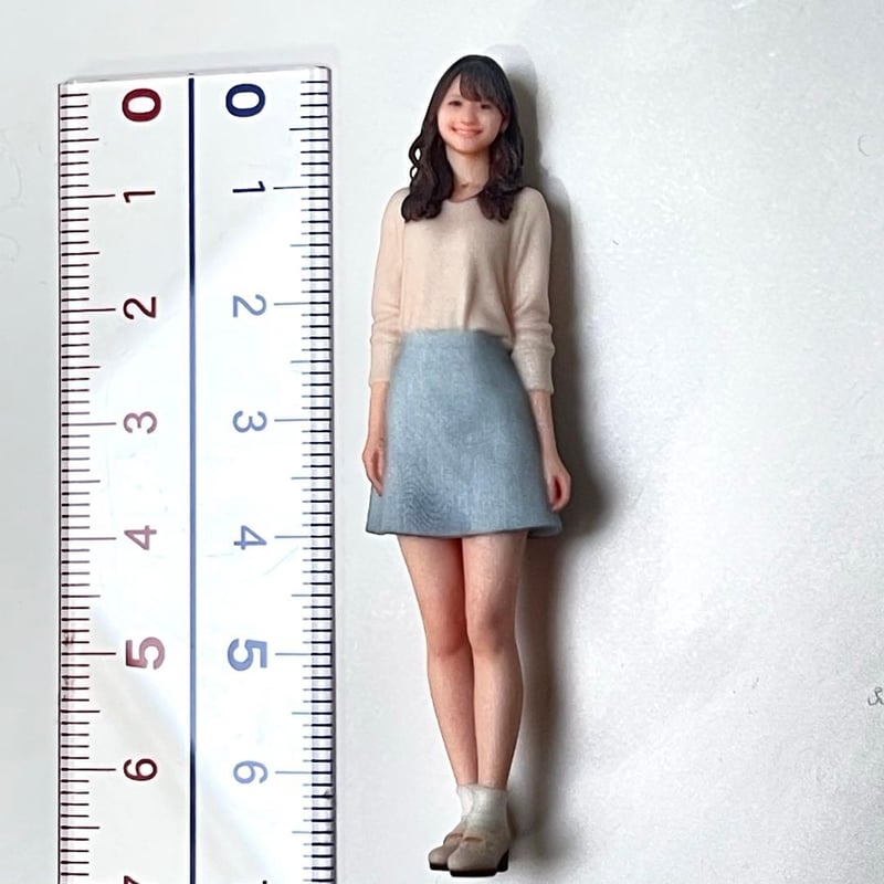 1/24 可愛いお姉さん フィギュア ミニカーに リアルフィギュア 完成品