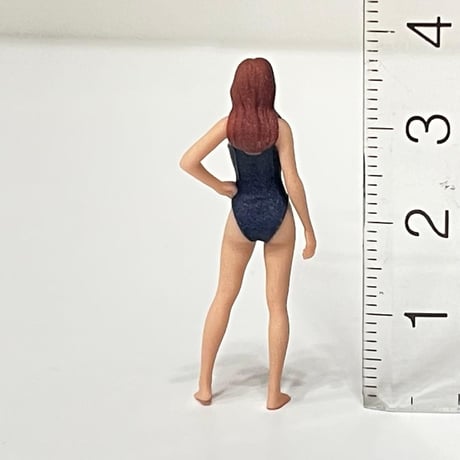 1/43 水着S フィギュア　ミニチュアイメージ　リアルフィギュア　ミニカー　ジオラマ　トミカに