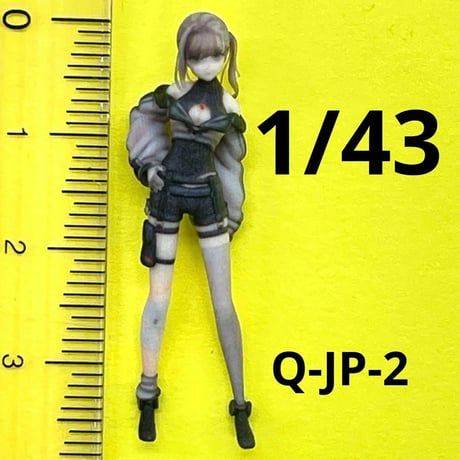 1/24 完成品オーシャンコスモスJK フィギュア1/64より大ジオラマに