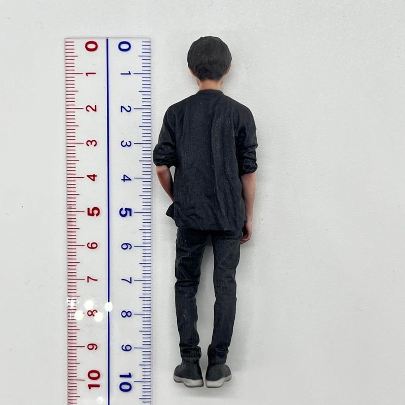 1/18 33-4 男性　フィギュア　完成品　ミニカーに　1/64より大 1/18 33-4 男性 フィギュア 完成品 ミニカーに リアルフィギュア