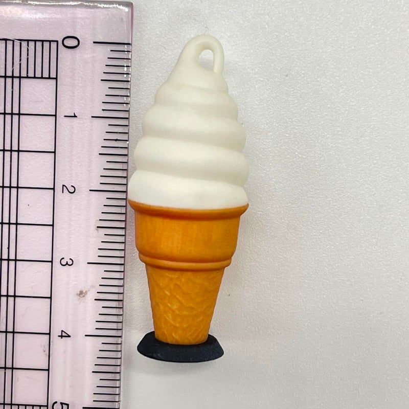 1/24 ソフトクリーム看板 ミニチュア フィギュアに 1/64より大