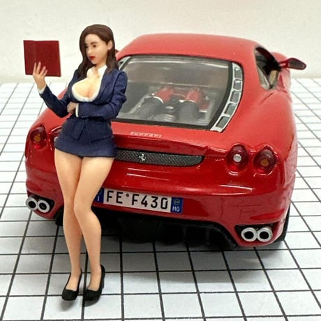 1/24 教師　オーシャンコスモス　フィギュア　1/64より大　ミニカーに