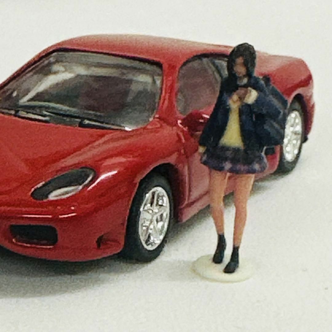 1/43 1/64 1/80 1/150 フィギュア8体　女子高生　ミニチュア NEW 新作 3Dフィギュア 女子高生 左から、、、 1/43 1/64 1/80 1