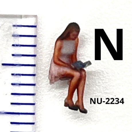 Nゲージ　NU-2234 フィギュア　完成品　鉄道模型　ミニチュアイメージ　リアルフィギュア　　ジオラマ