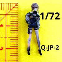 1/72 Q-JP-2 フィギュア　完成品　ジオラマに　リアルフィギュア　ミニチュアイメージ　ミニカーに