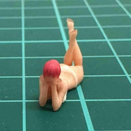 完成品　1/64 オーシャンコスモス　oc-0087 フィギュア　リアルフィギュア　　ミニカーに