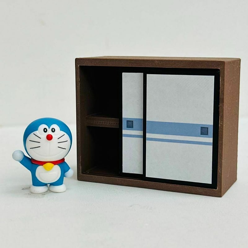 ミニチュア 押入れ ドールハウスに ジオラマに 3D フィギュアに