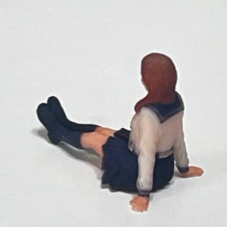 1/64 フィギュア　足伸ばし　JK ミニカー　トミカに　ジオラマ　ミニチュア リアルフィギュア　ミニチュアイメージ