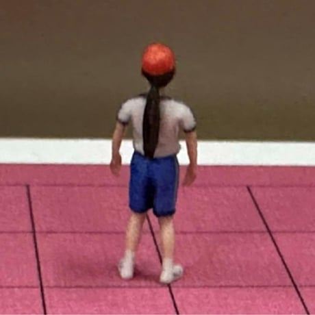 1/64★女の子★フィギュア★ミニカーに★ジオラマに★3Dフィギュア★ミニチュア