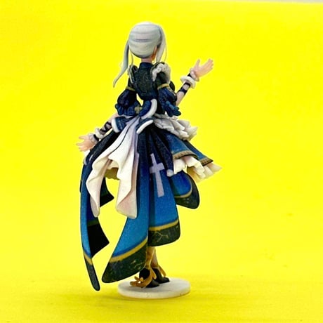 1/24 Q-C-01 フィギュア　完成品　ミニカーに　リアルフィギュア　ミニチュアイメージ　３D　美少女　Vチャット