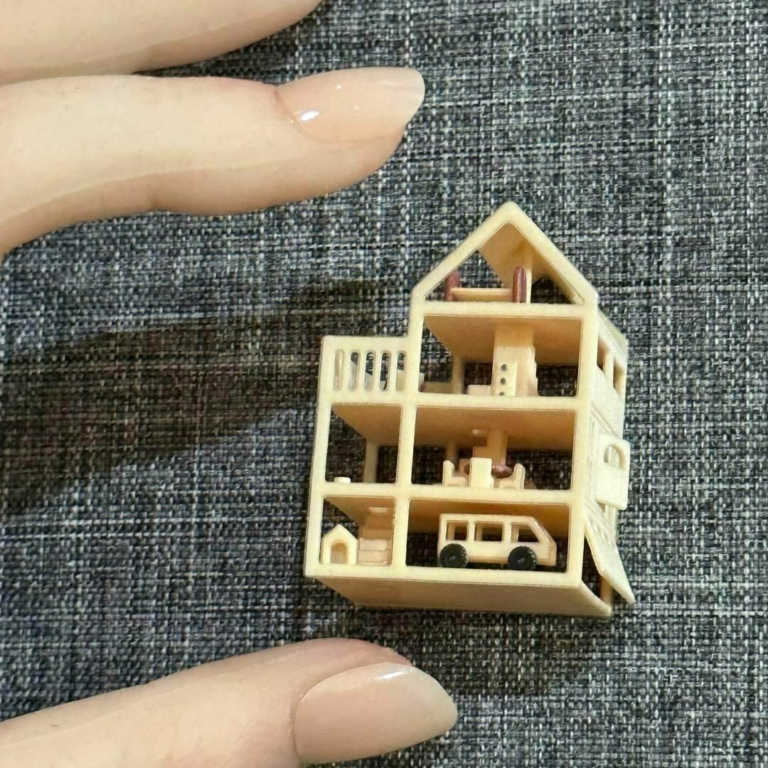 ミニチュア ミニミニドールハウス フィギュアに 1/64より小 ドール