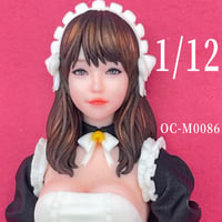 完成品　1/12 オーシャンコスモス フィギュア　リアルフィギュア　ミニチュアイメージ　メイド　OC-M0086　ミニカーに　ドールハウスに