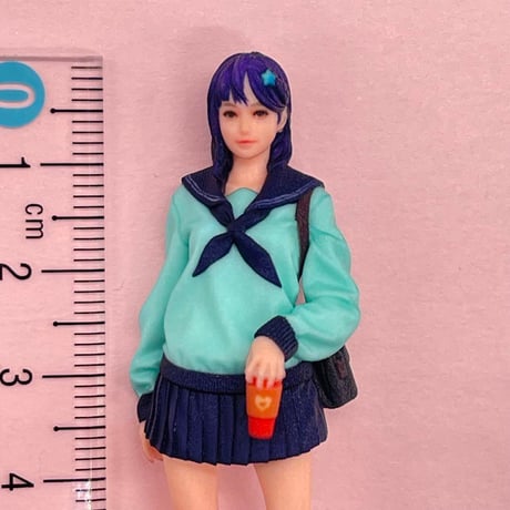 NEW 1/24 オーシャンコスモス0071 フィギュア　完成品　リアルフィギュア　ミニチュアイメージ