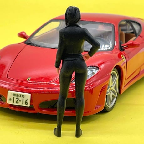 1/24 DGS-01 フィギュア　完成品　ミニカーに　リアルフィギュア　ミニチュアイメージ　３D　ミニチュア