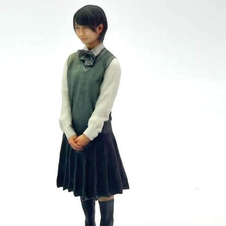 1/18 女子高生　高校生　フィギュア　ミニチュア　リアルフィギュア　ドールハウスに　完成品　ミニチュアイメージ