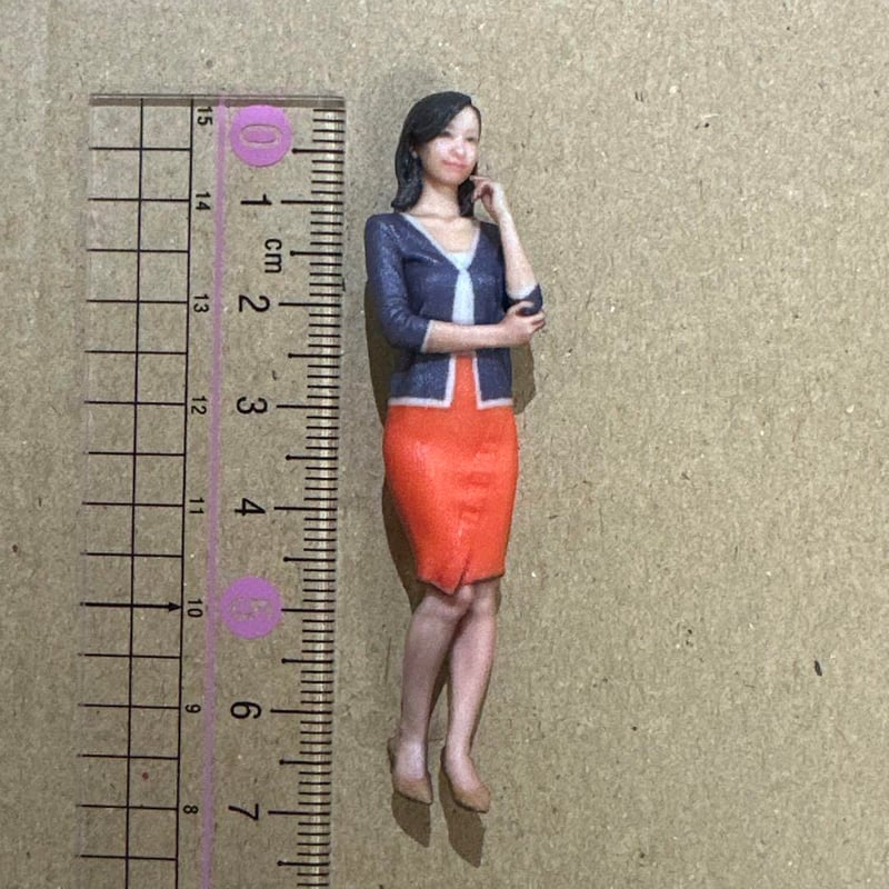 完成品 1/24 フィギュア リアルフィギュア ミニカーに 1/64より大