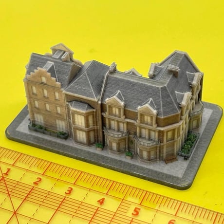 1/700 豪邸　お城　建物　フィギュア　KT-001 住宅模型　1/64より小