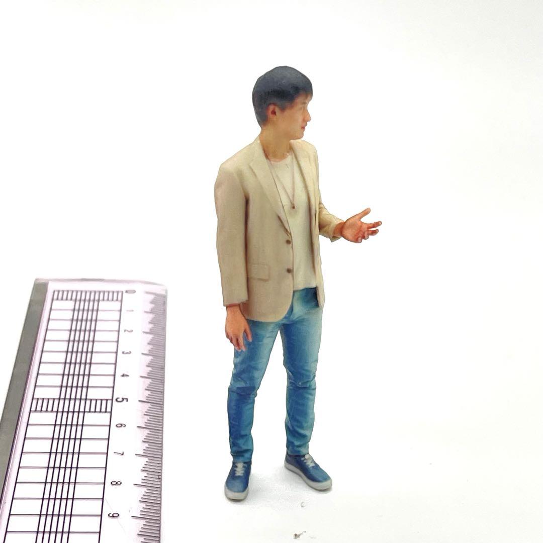 1/20 NU-1745 男性　フィギュア　完成品　1/64より大　ミニカーに 1/24☆男性☆フィギュア☆完成品☆1/64より大☆ミニカーに☆3D